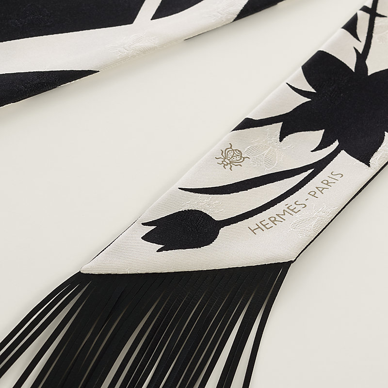 Twilly 《ブケ・フィナル・アベイユ》 - ブラック | Hermès - エルメス